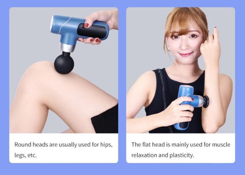 Wireless Electric Muscle Stimulation Percussion Massage Gun Vibration