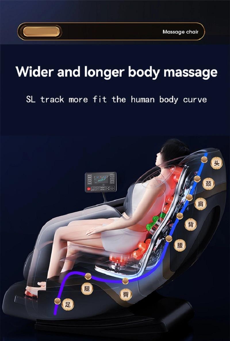 2022 Beautiful Decoration with Light Zero Gravity Massage Chair