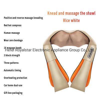 Kneading Massage Shawl Cervical Spine Massager Shoulder Waist Shoulder and Neck Warm Compress