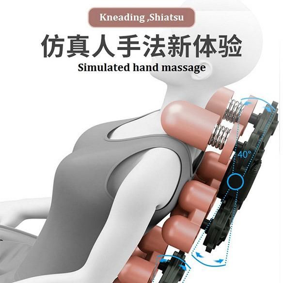 2022 Flexible Massage Chair Kneading Shiatsu Zero Gravity Reclining Relax Massage Chair