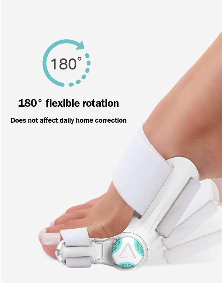 Tech Love High Quality Toe Straightener Splint Corrector Fit Bunion Hallux Valgus