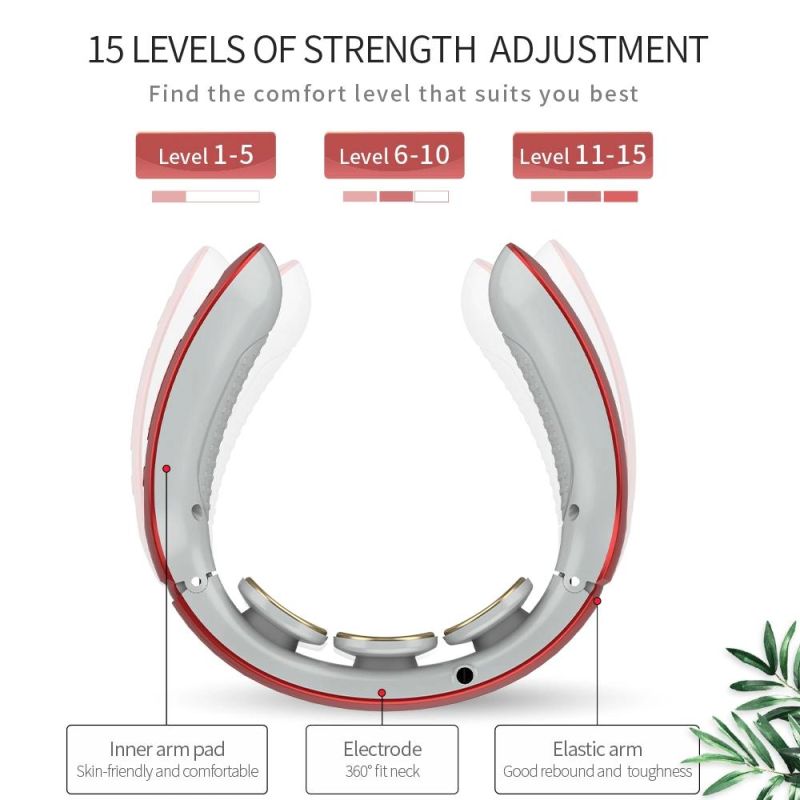 New Health Care Neck Massager Shiatsu with Heat, Vibration Function
