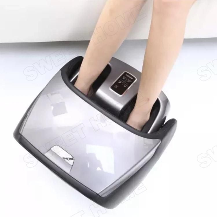 China Wholesale Electric Vibrating Heating Shiatsu Air Compression Calf Leg Pain Feet Massage Machine Foldable Vibrator Foot Massager