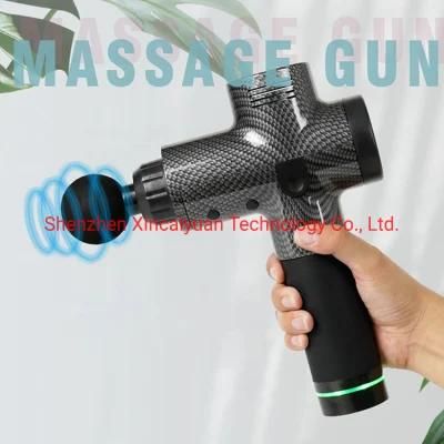 Massage Gun LCD Screen Cordless Dropshipping Best Cordless Handle Sports Electric Booster Impulse Percussion Deep Tissue