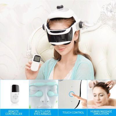 Multifunctional Vibration Massage Helmet with Head Massager and Eye Massager