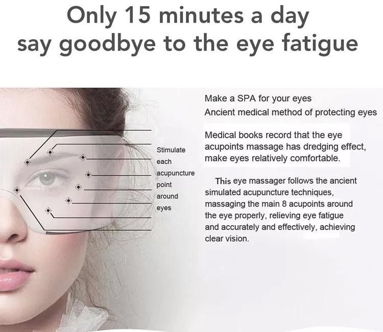 Smart Electric Under Music Eye Care Massager for Relax Beauty Eye Mini Massage Dropshipping