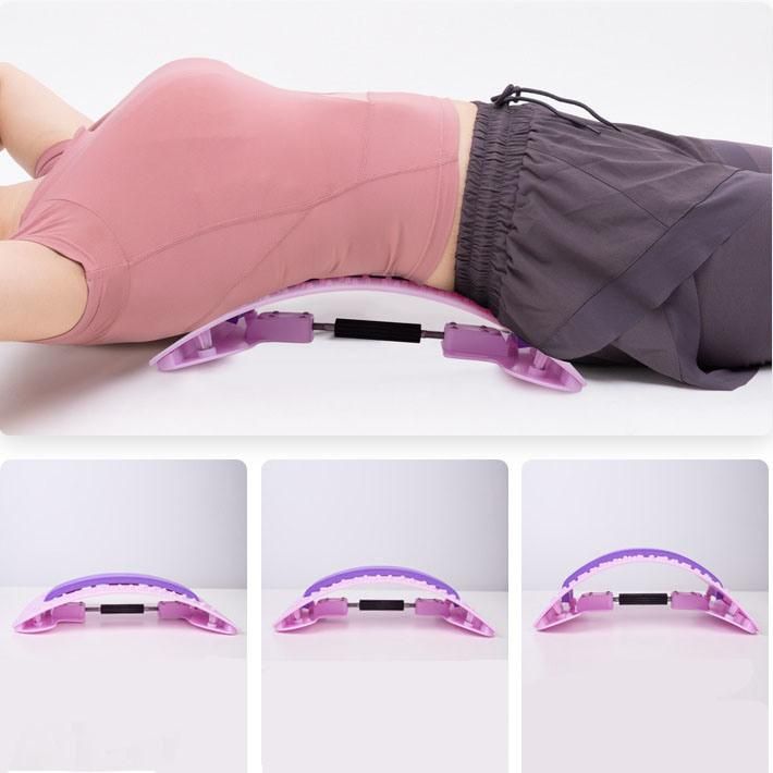 Lumbar Relief Back Massager Free Adjustment Back Stretch Lumbar Relief Device