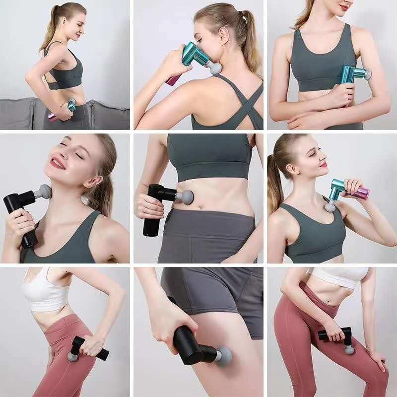 2020 New Arrival 24V Cordless Deep Tissue Muscle Vibration Mini Massage Gun