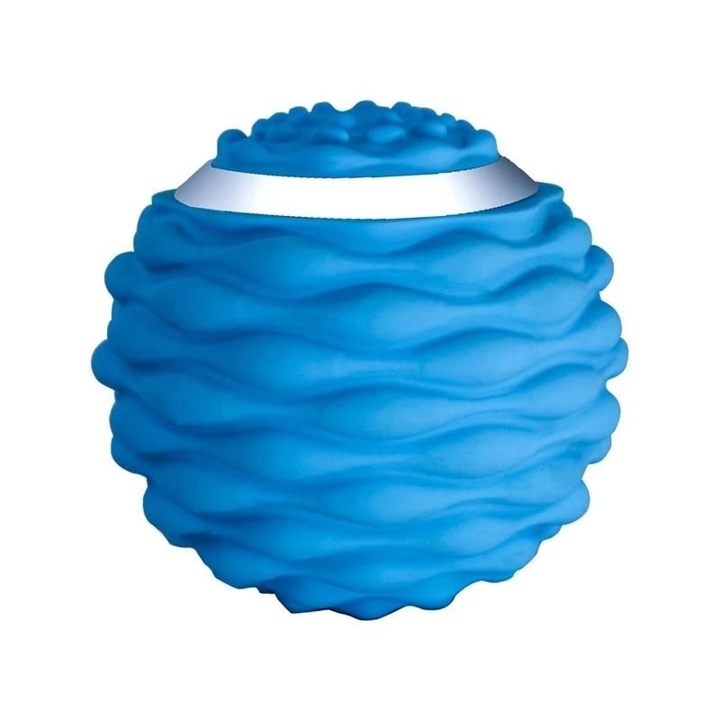 Electric Vibrating Rechargeable Foam Roller Muscle Massage Roller Ball Peanut Massage Ball for Trigger Point Therapy