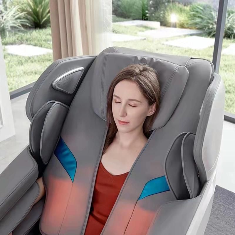 Sweethome 2022 Full Body Electric 3D Massage Chair Zero Gravity Thai Stretching SL Chair Massager with Footrest Auto Extension