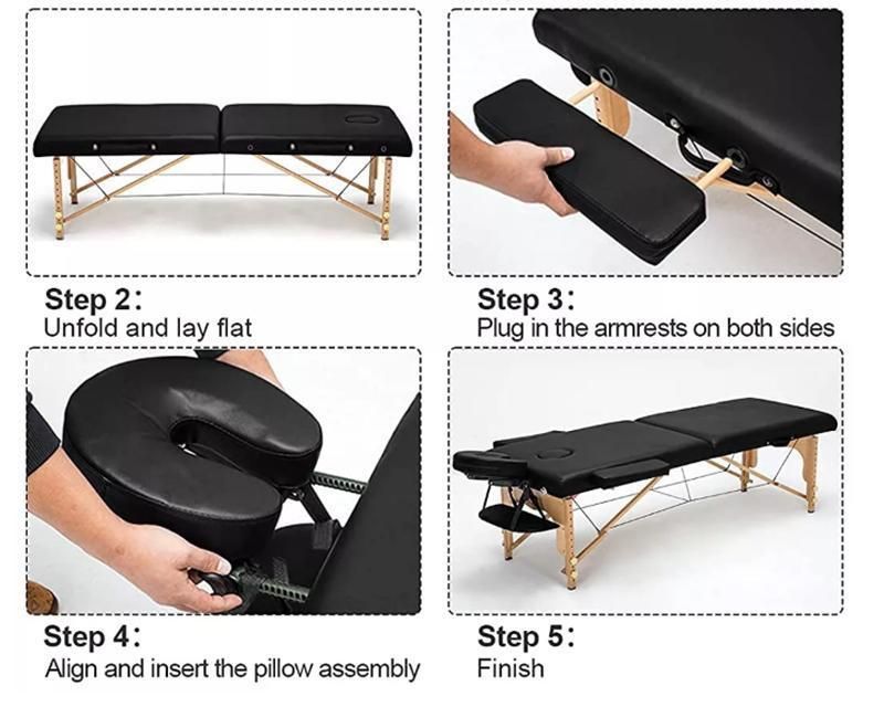 New Folding Massage Table Professional Massage Bed