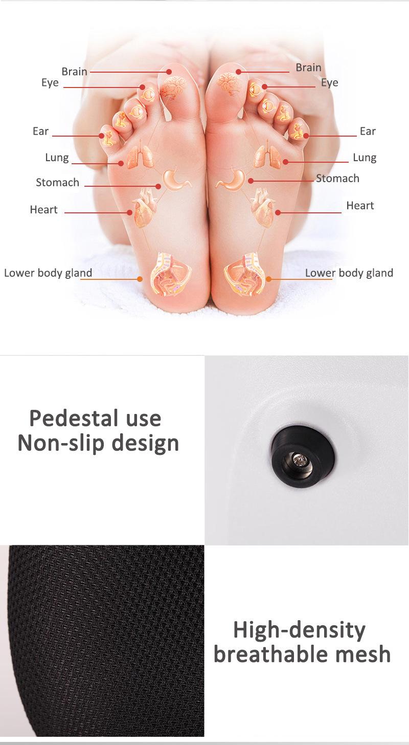 New Design Vibrating Gua Sha Heated Roller Foot Massager