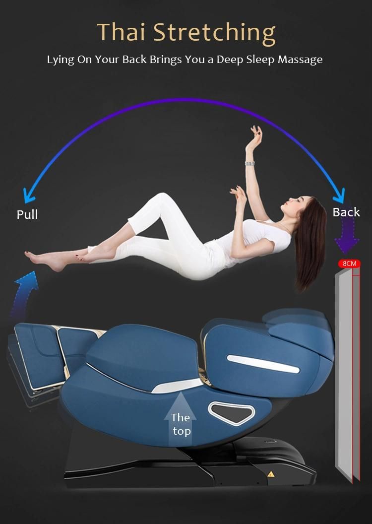 High Quality Plastic+PU Leather Massage Chair Zero Gravity