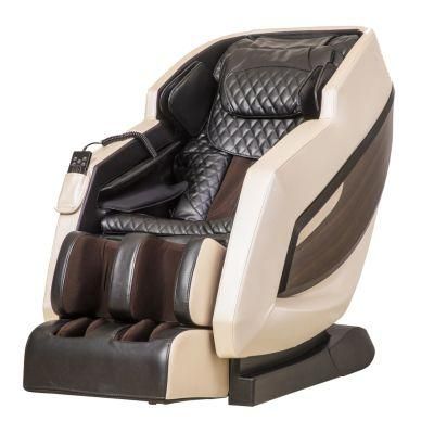 Deluxe Salon Air Pressure Chair Massage Vibrating Electric SL Track 3D Zero Gravity Space Capsule Massage Chair