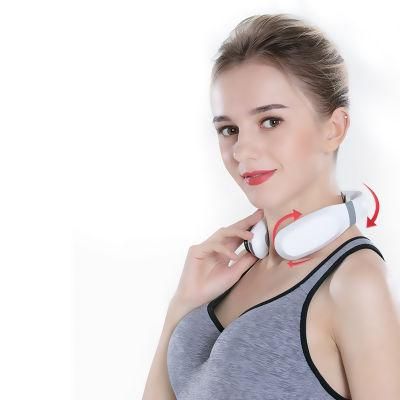 Hezheng Electric Heating Neck Shoulder Electrical Vibration EMS Pulse Portable Electric Neck Massager