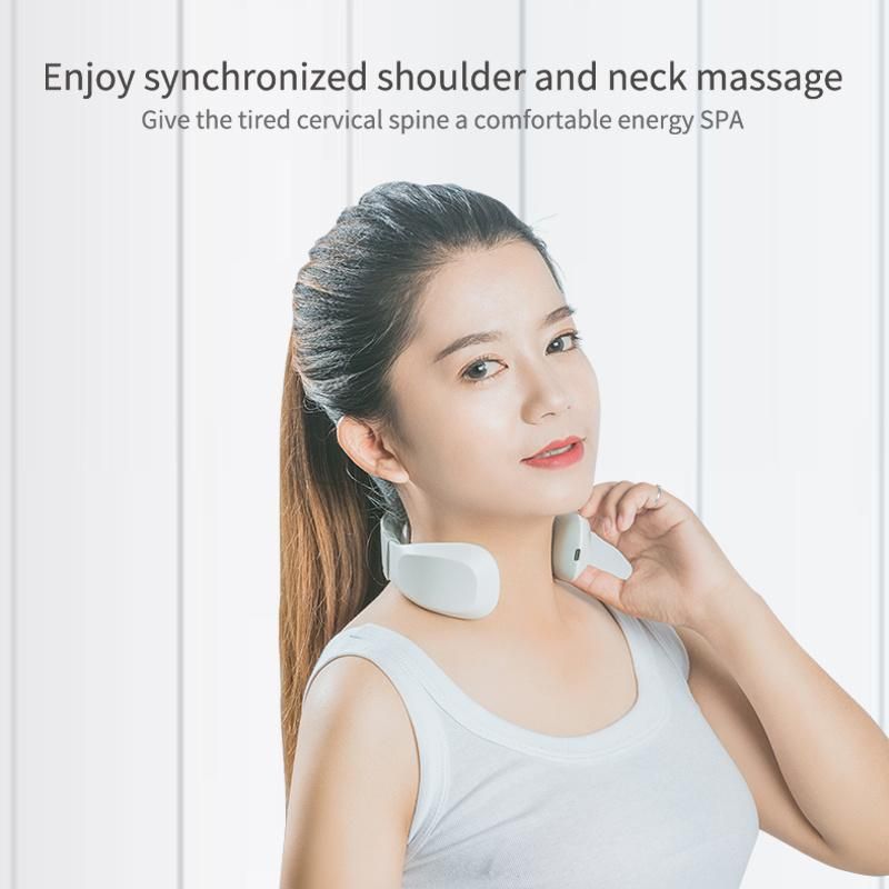 Wireless Portable EMS Pulse Neck Cervical Massager