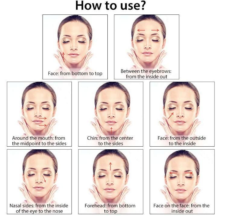 Anti Aging Natural Green Massage Jade Roller for Face