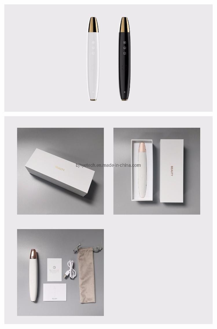 Home Use Mini Eye Massager Pen Warm Massage and Vibration Beauty Thin Face Lip Wireless RF Beauty Facial RF Device