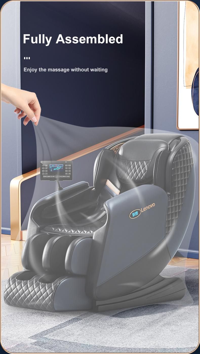 2022 Factory Direct Sillon Masajeador 4D Zero Gravity Luxury Reclining Chair Massage Muscle Stimulator Full Body Massage Chair