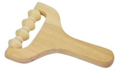 4 Balls Wooden Personal Hand Roller Therapy Relaxing Body Massager