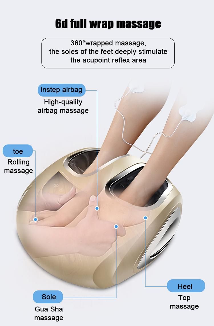 Hot Sale Electric Heating Leg and Foot Massager Machine for Home Use