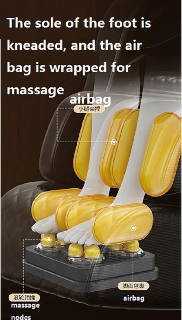 C200 OEM Luxury Full Body Massage Zero Gravity Airbag Compression Music Electric Massage Chair