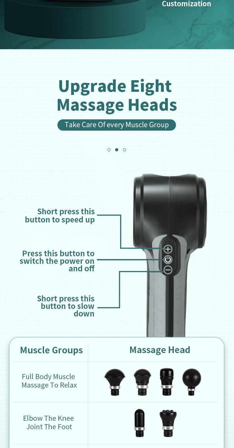 Electrical Deep Vibrating Tissue Fascia Muscle Massager Gun