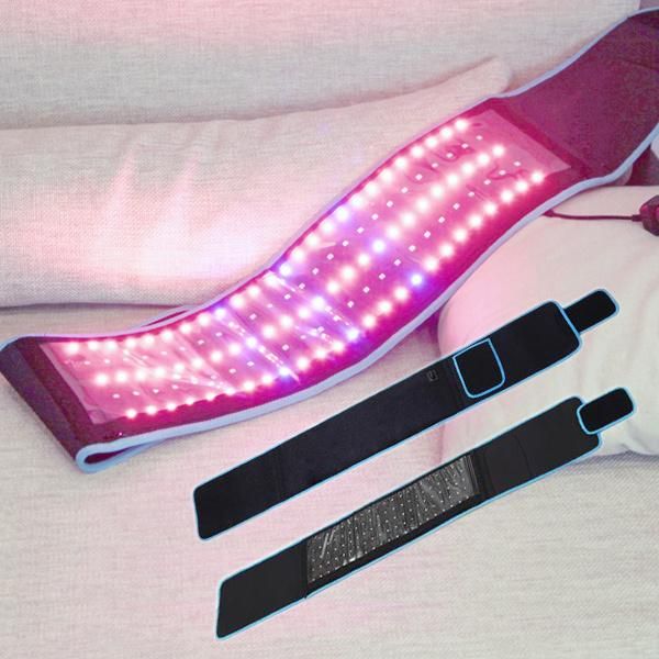 2022 New Flexible Wearable 660nm 850nm Slim Laser Lipo Belt 360 Weight Loss LED Red & Infrared Light Therapy Belt W/Timer