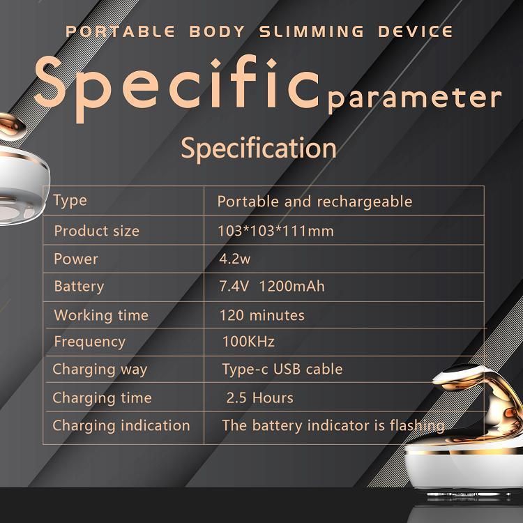 Home Use Ultrasonic EMS Body 7 in 1 EMS Body Slimming Cavitation Machine Weight Loss Massager