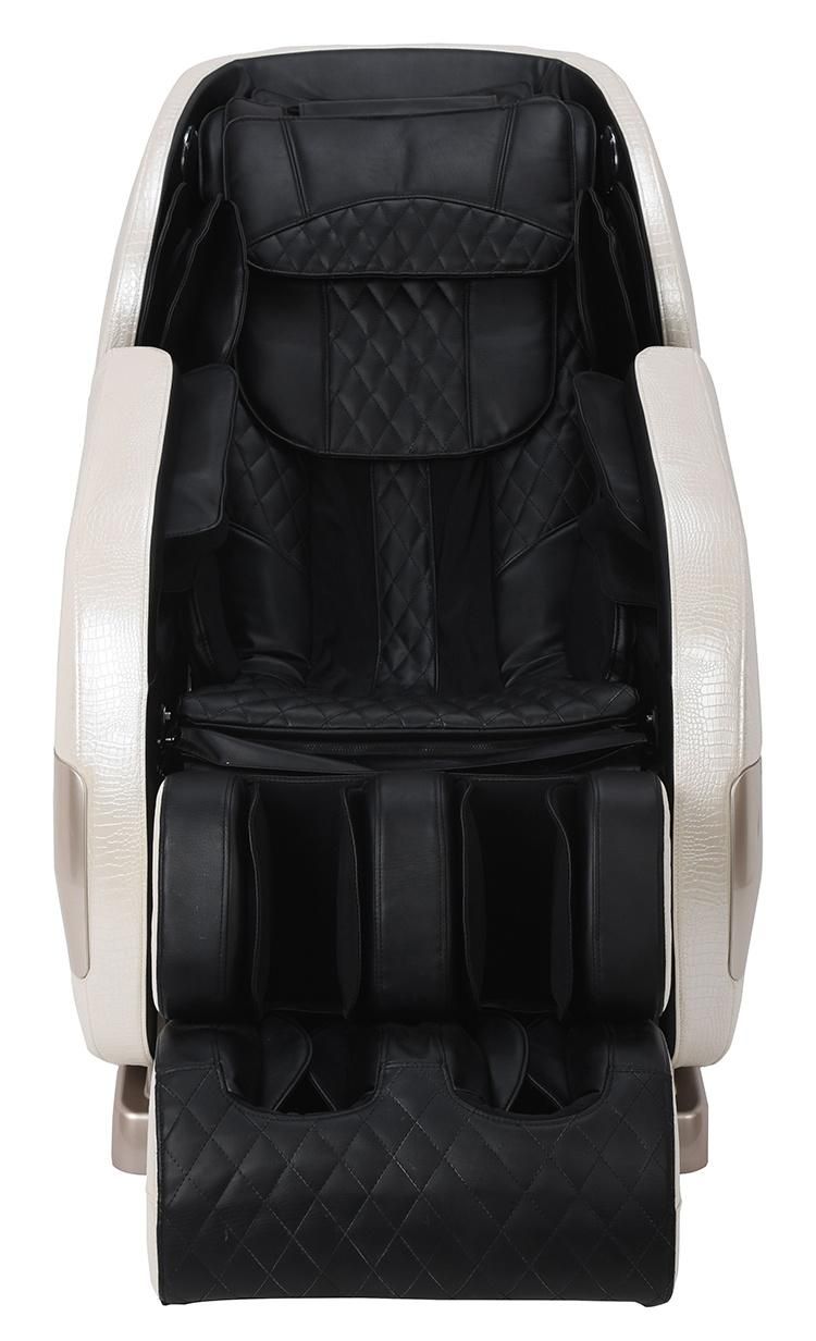 OEM SL Track Luxury Electric Infrared Heat Shiatsu Masaje 3D Zero Gravity Jade Massage Chair with Bluetooth Music