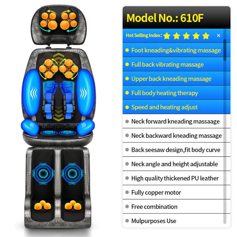 Fangao Massage Cushion Back Stretcher Full Body Massager