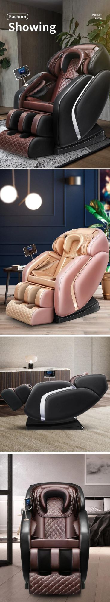 Hot Selling Gym Fitness Whole Body Rolling Shiatsu Massage Chair