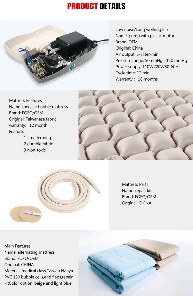 Anti Bedsore Alternating Pressure Mattress