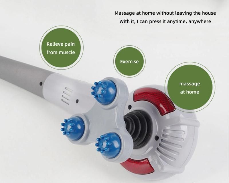 Portable 7 in 1 Infrared Massage Hammer Stick Magic Body Massager