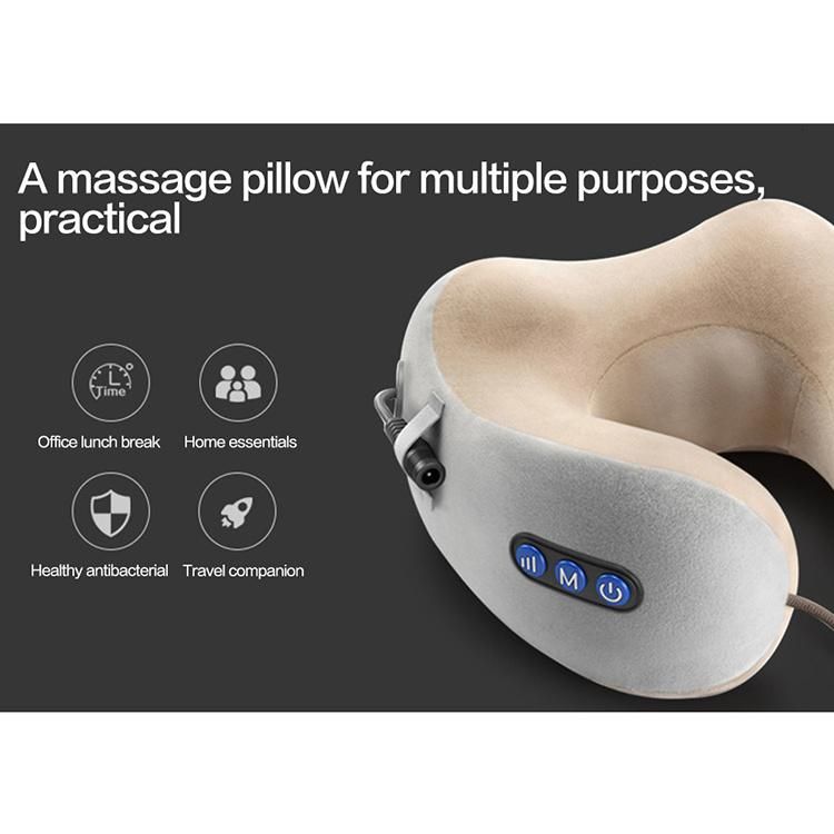 U Shape Body Electric Heat Kneading Massaging Pillows for Leg