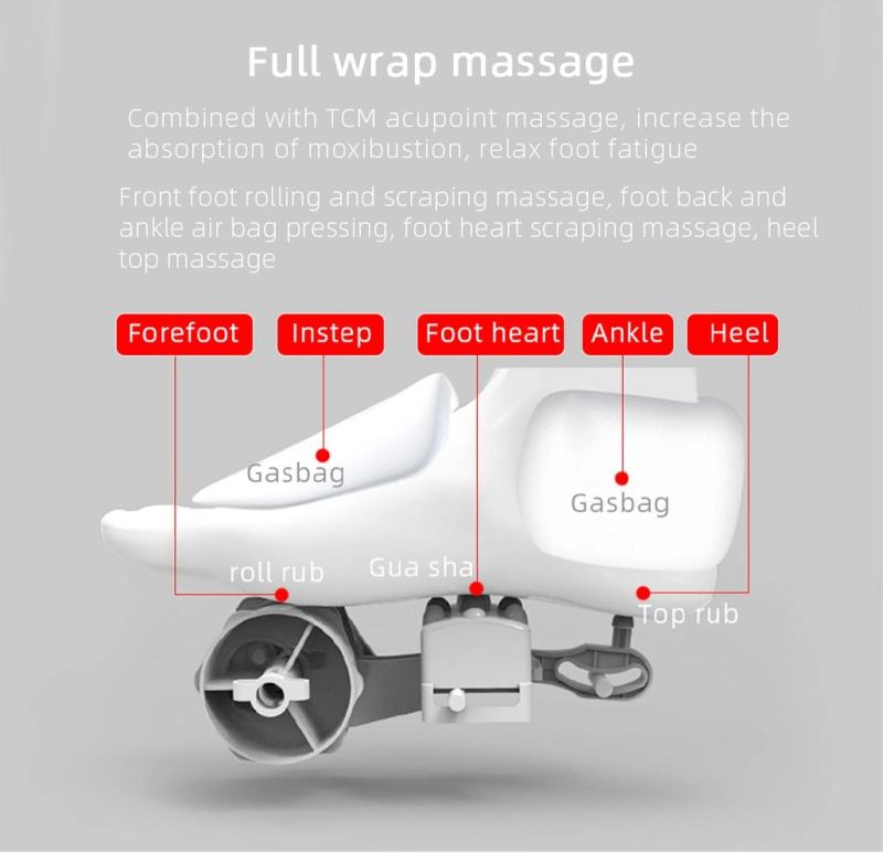 Hot Sale Filio Foot Leg Massager Made in China