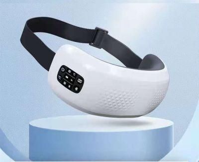 Automatic Smart Airbag Vibration Foldable Portable Wireless Eye Massager with Heat