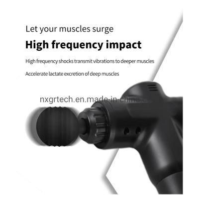 Fascia Gun Vibration Percussion Portable Deep Tissue Muscle Massage Gun Massager