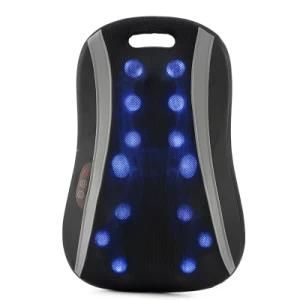 Shiatsu Heating Massage Seat Cushion Full Back Shiatsu Deep Kneading Massage Cushion Body Massage Products