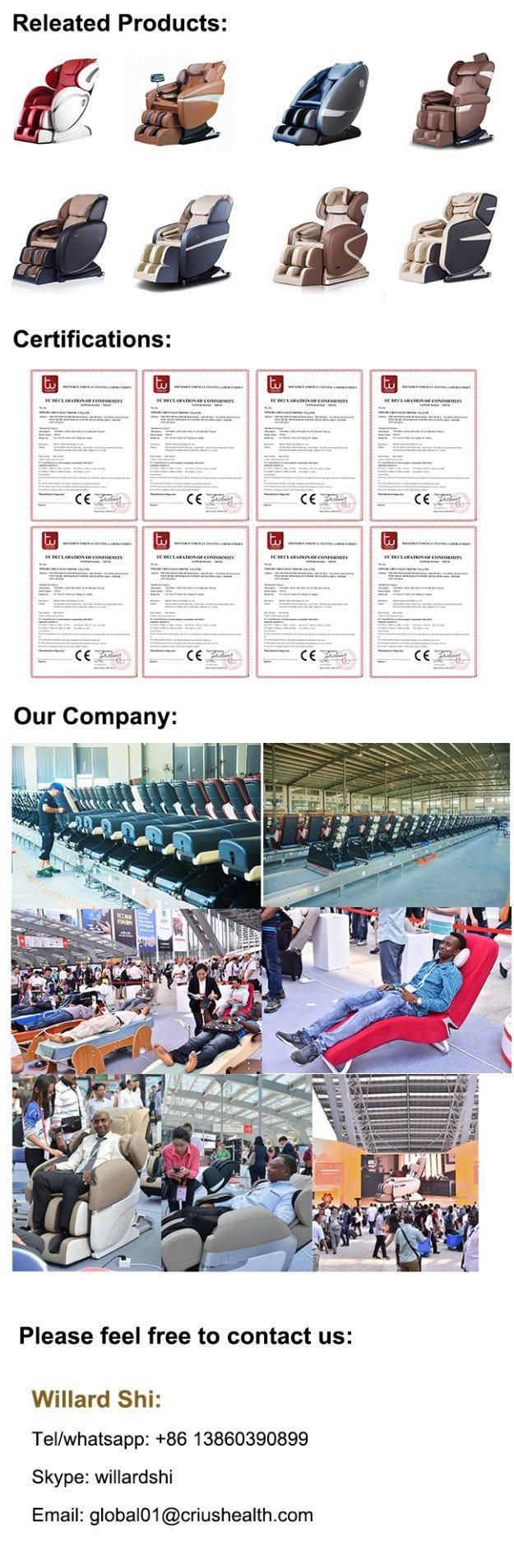 Full Body Electric Airbags Shiatsu Massage Chair Equipment