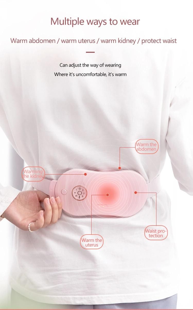 Hot Sale Heating Waist Belt for Women Menstruation