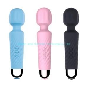 Valleymoon OEM Vibrator Mini Silicone Vibrator Rechargeable Handheld Massager Mini Wand Massager