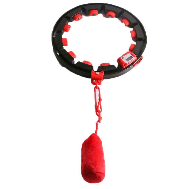 Adjustable Hula Hoop Smart Counting Removable Magnet Waist Massager Fitness Tool