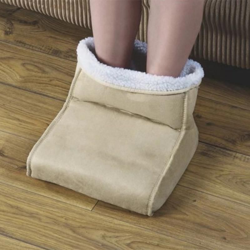 Electric Shiatsu Foot Warmer Massager with Kneading Rollers