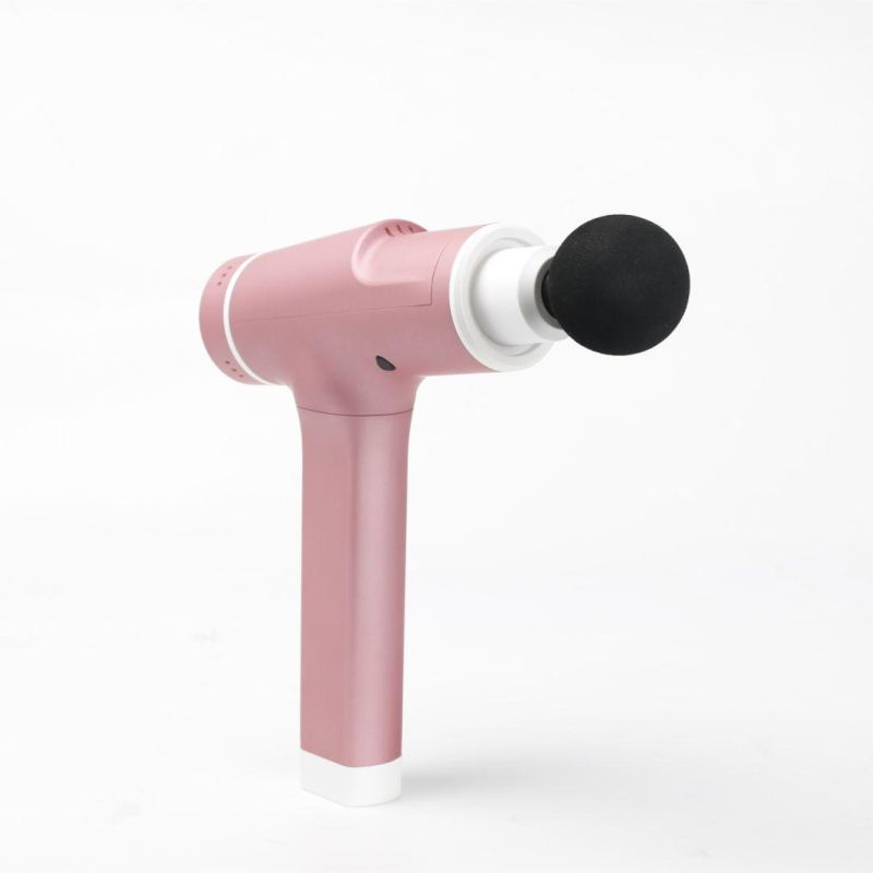 2020 Iease Professional Female Sports Massage Gun 16.8V Percussion Massager Deep Tissue Stimulator Massage Gun