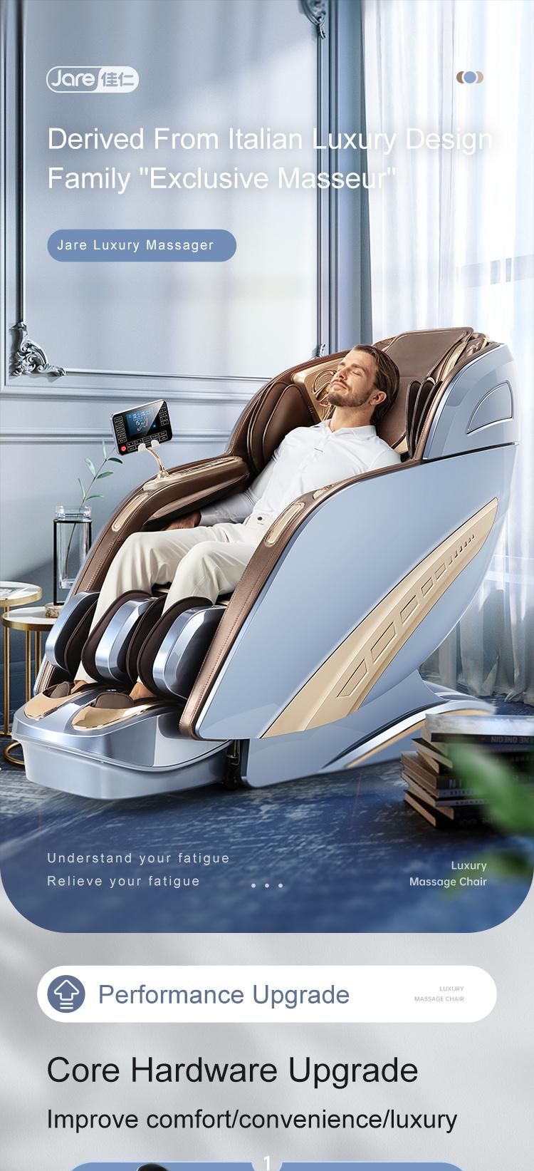 New 4D SL Strack Best Electric Massager Chair for Home Use