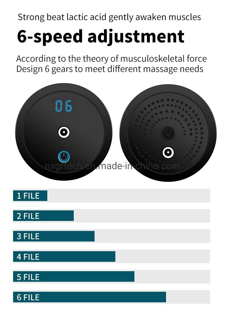 Advanced Customization Fascia Vibration Percussion Gun Portable Deep Tissue Muscle Massage Gun