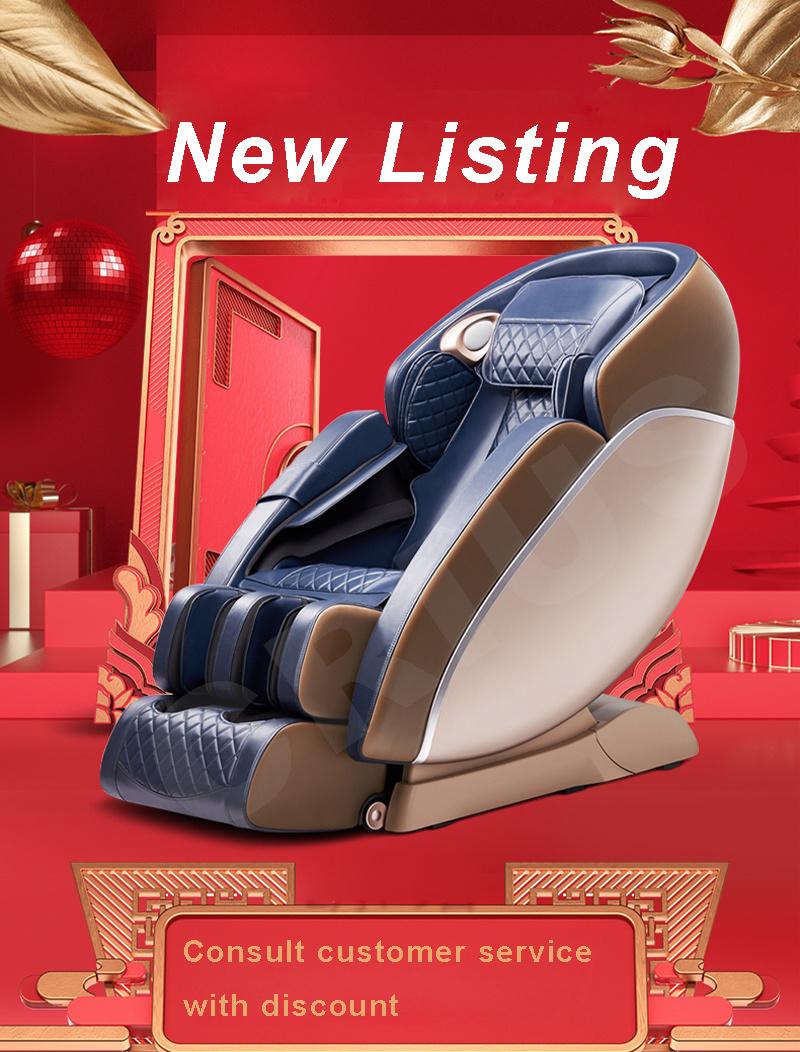 Ningde Crius C320L-14 Double SL 4D Electric Full Body Air Pressure Zero Gravity Cheap Recliner Massage Equipment Office Foot SPA Best Massage Chair