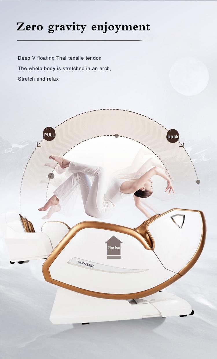 Unique Design 3D Zero Gravity Massage Chair for Body Care