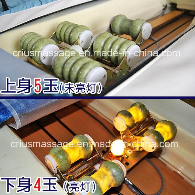 Hot Heated Jade Massage Bed with High Density Sponge